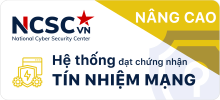 Hệ thống đạt chứng nhận tín nhiệm mạng DEBET